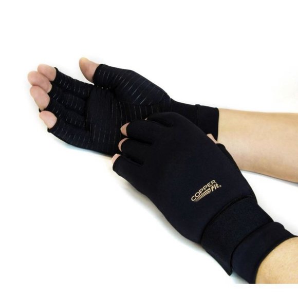 Copper Fit Accessories Pair New Copper Fit Copper Infused Compression Gloves Hand Relief
